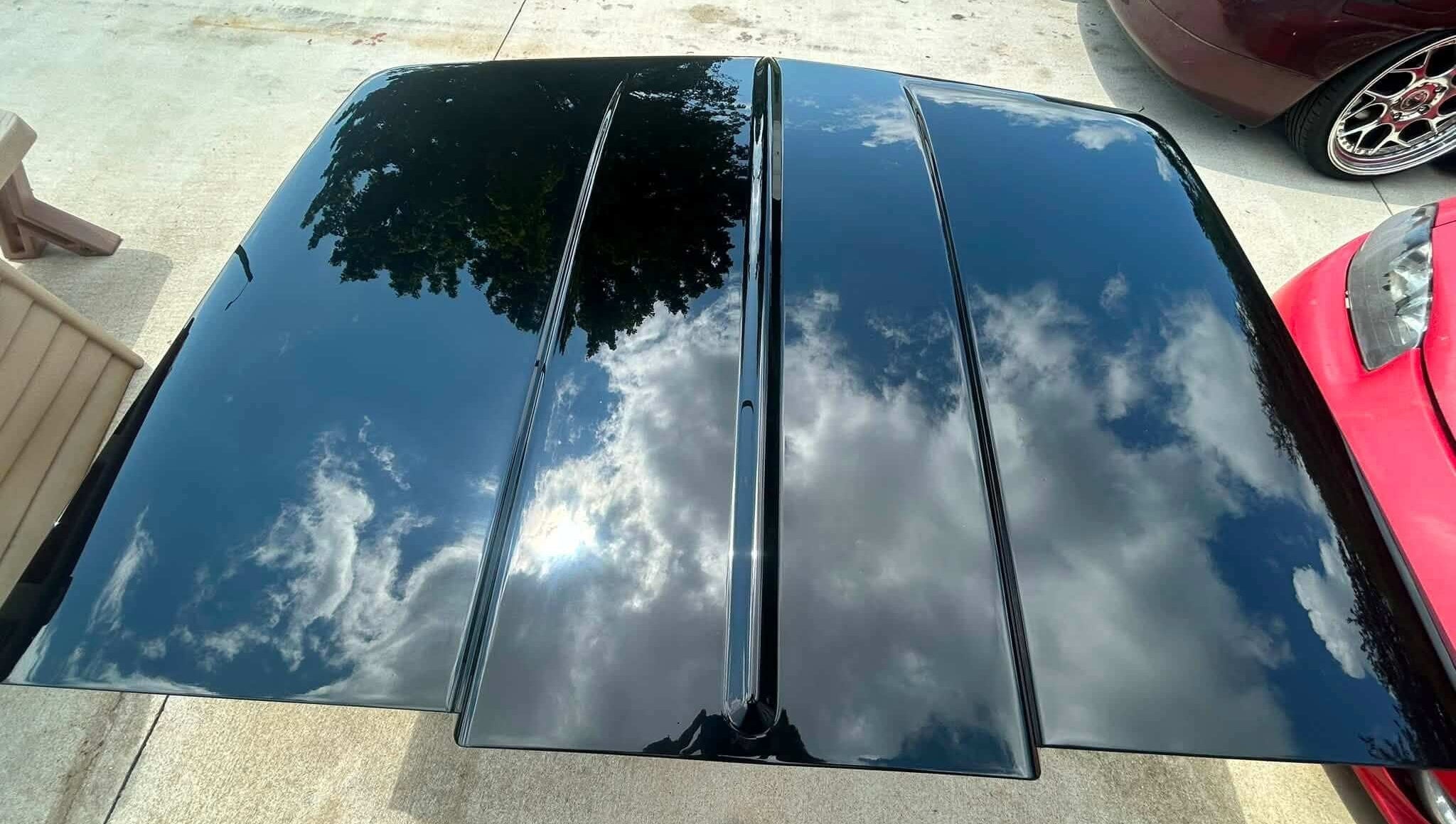 MURDERED OUT BLACK | LAYNE FOX | CAR HOOD