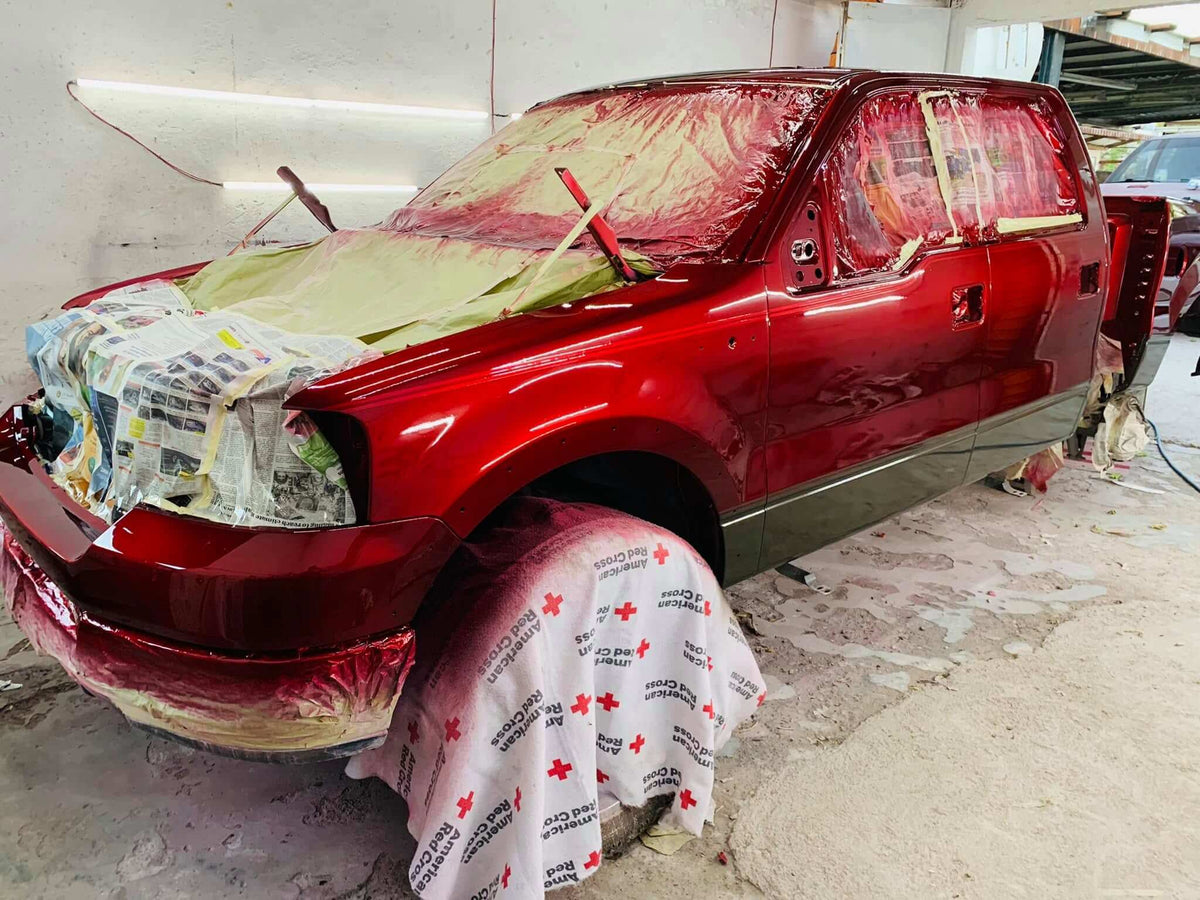 Tamco Paint OG Red Candy Concentrate on Ford-F150