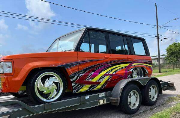 ORANGESICLE | JASON WORM SCOTT | 1990 TOYOTA LAND CRUISER