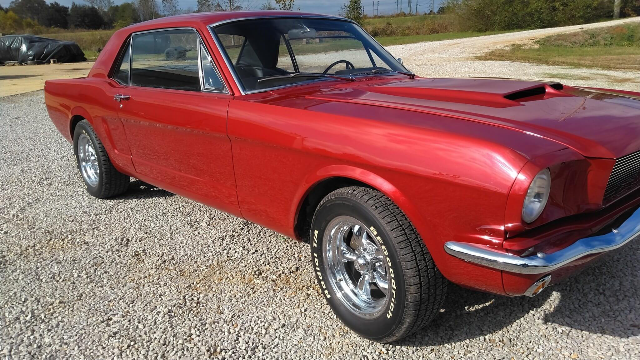 Tamco Paint Rock It Red on 1965 Ford Mustang