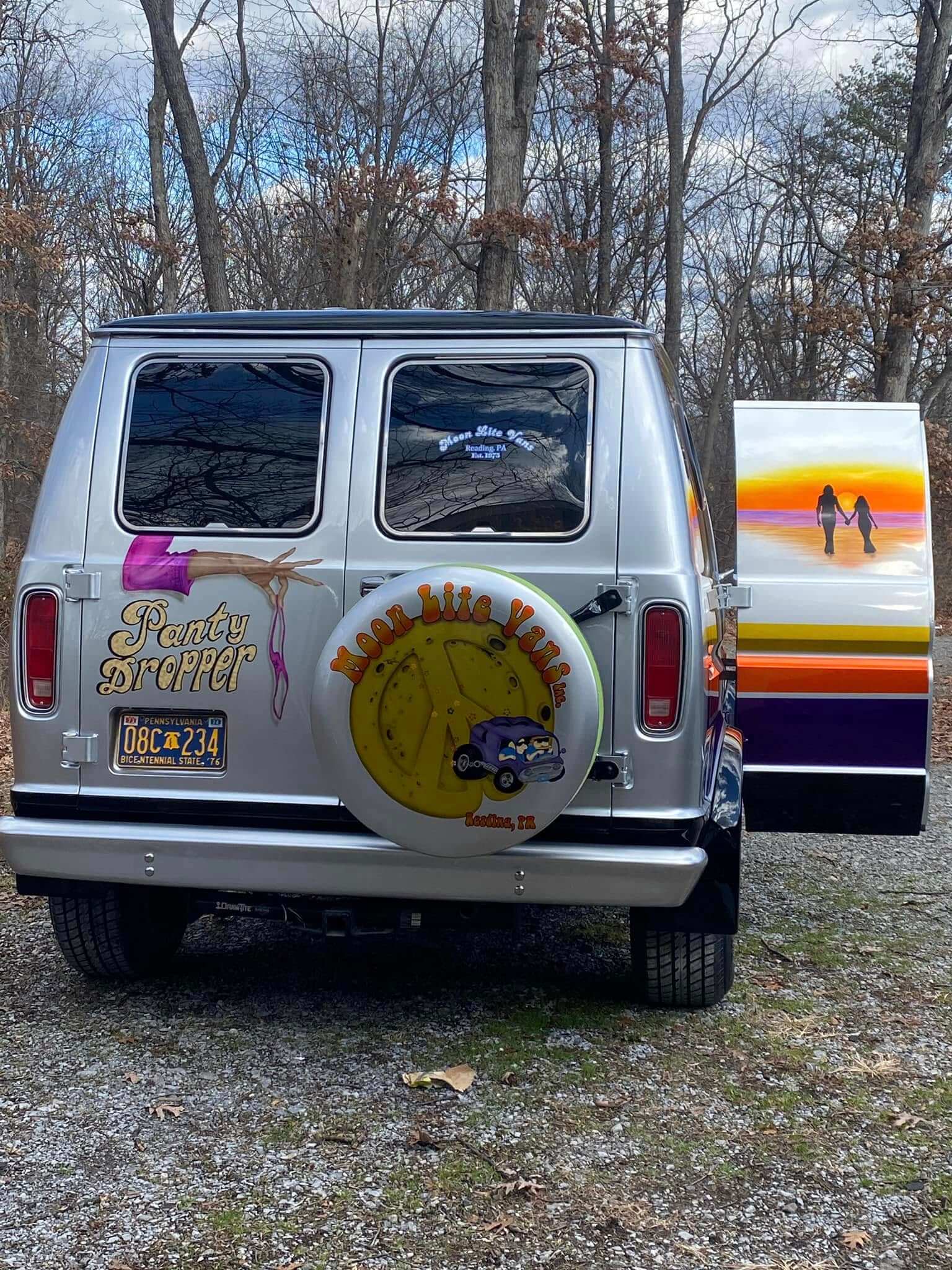 Tamco Paint Slick Silver Metallic and Candy Concentrates in Ford Econoline