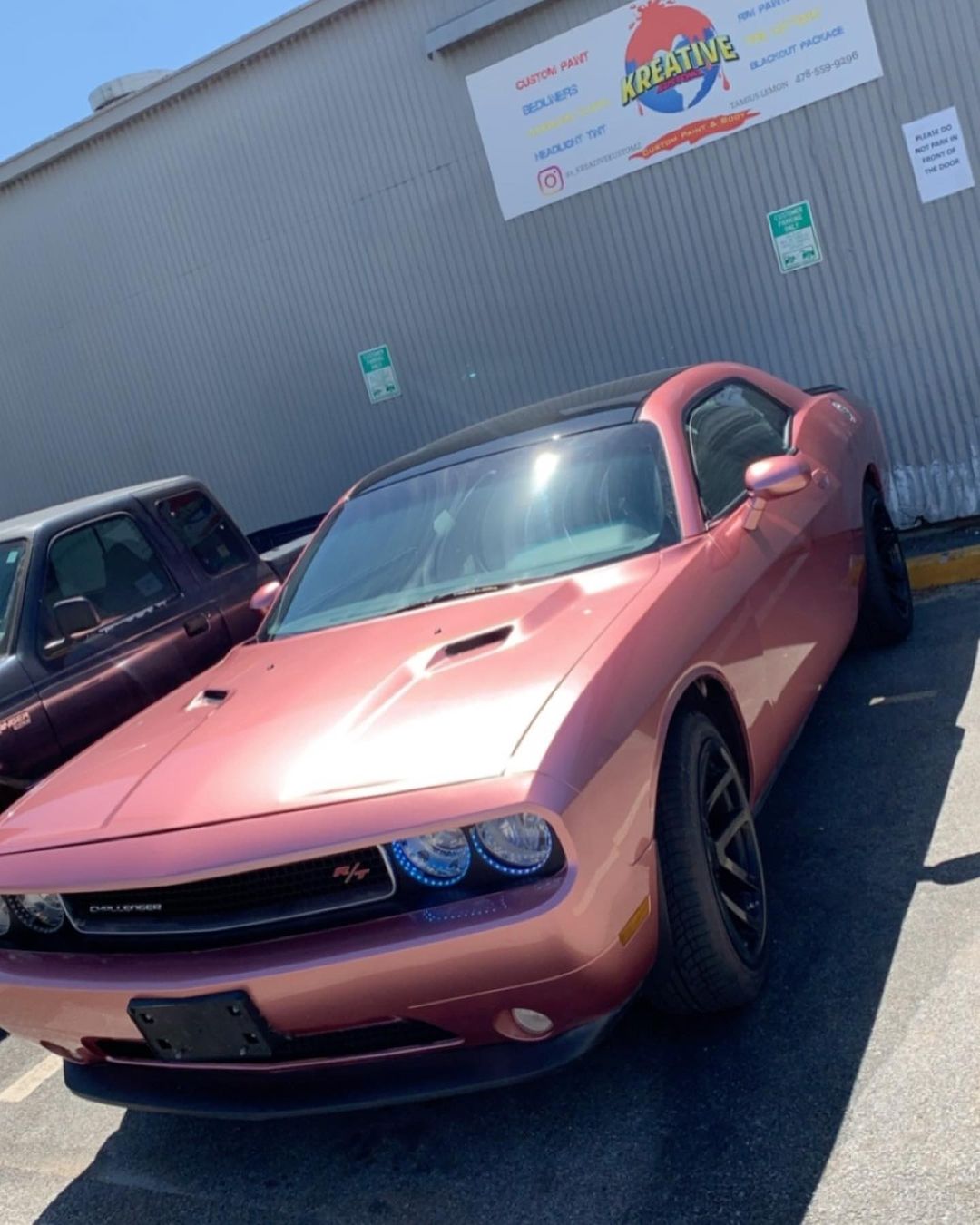 ROSE GOLD | TAMIUS LEMON | 2008 DODGE CHALLENGER