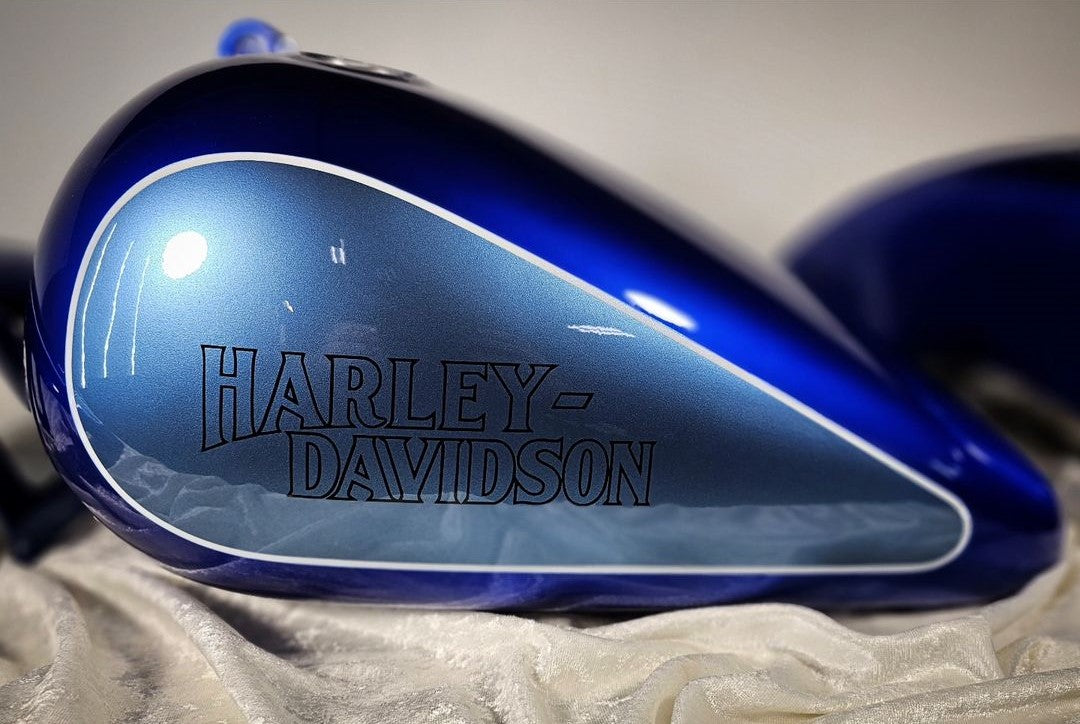 SOCAL BLUE CANDY | JUSTIN WILSON | HARLEY-DAVIDSON MOTORCYCLE PARTS