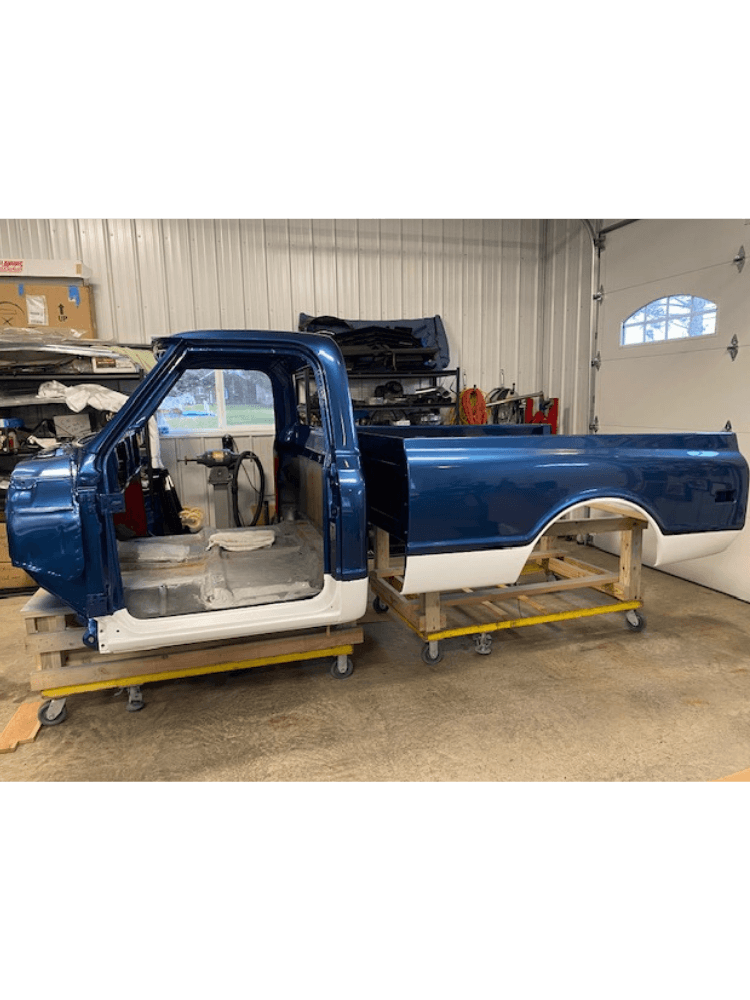 Tamco Paint Tamco Throwback Fathom Blue on Chevrolet C10