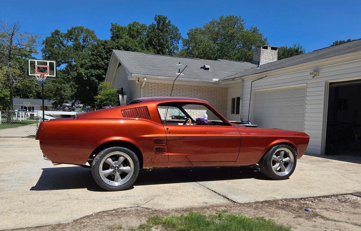 Tamco Paint Tiger Orange on 1967 Ford Mustang