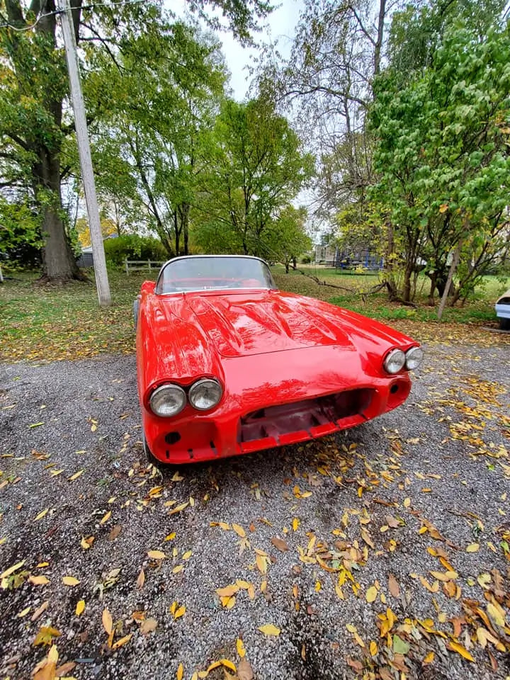 Tamco Paint Basecoat Factory Packs (HB9902 Bright Red) on 1962 Chevrolet Corvette
