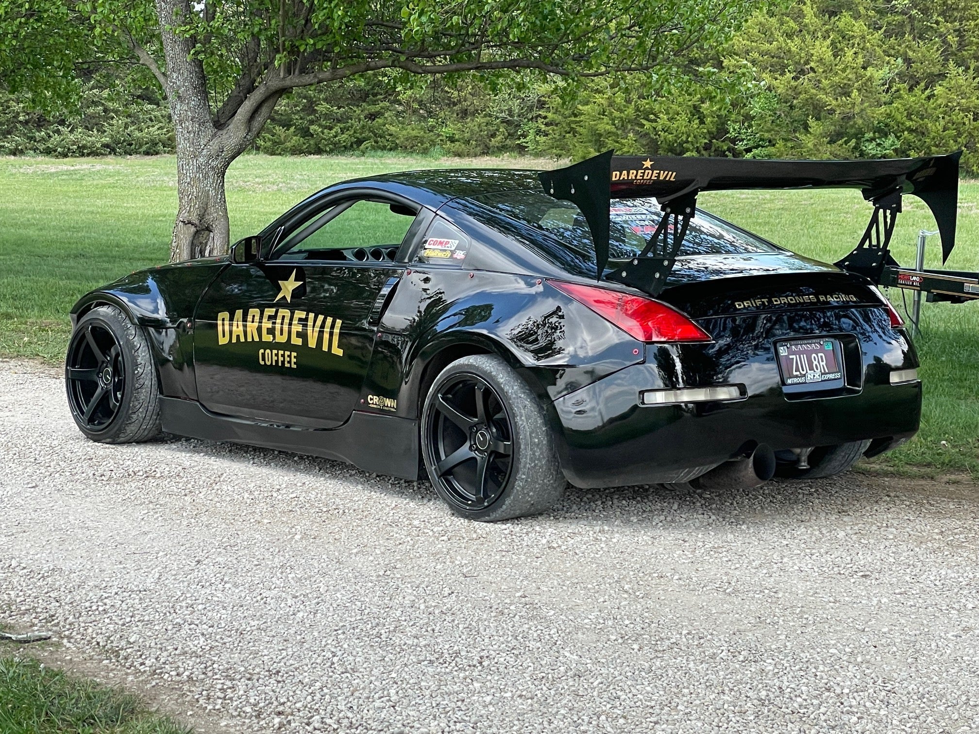 Tamco Paint HB9900 Jet Black Basecoat in Nissan 350Z