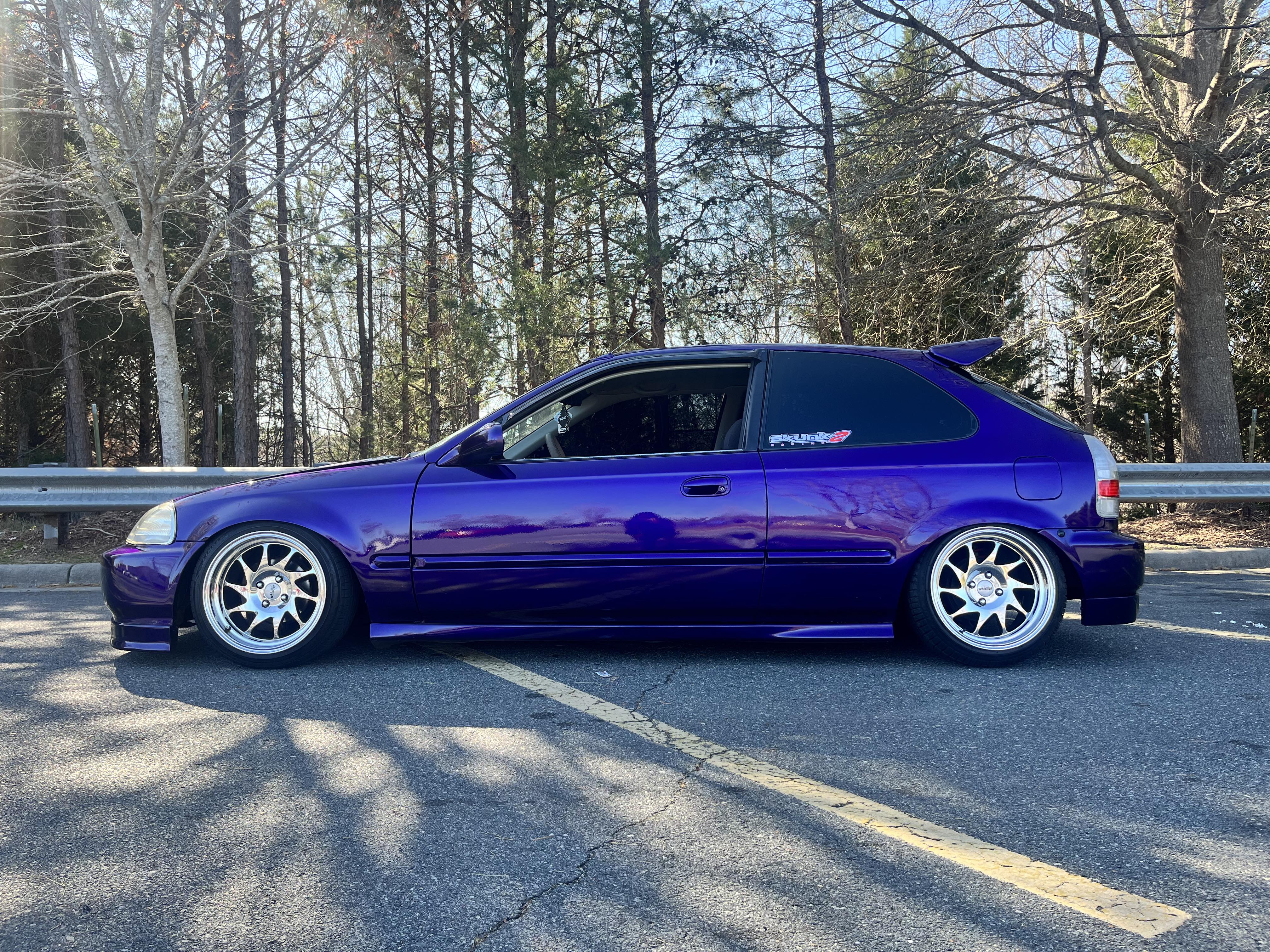 Tamco Paint Violent Violette in 1999 Honda Civic