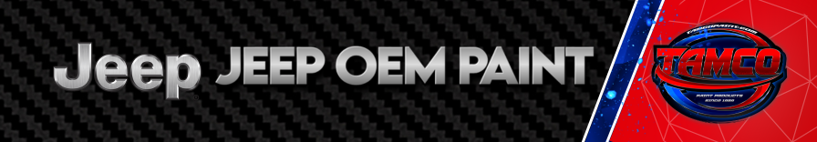 Jeep OEM Paint