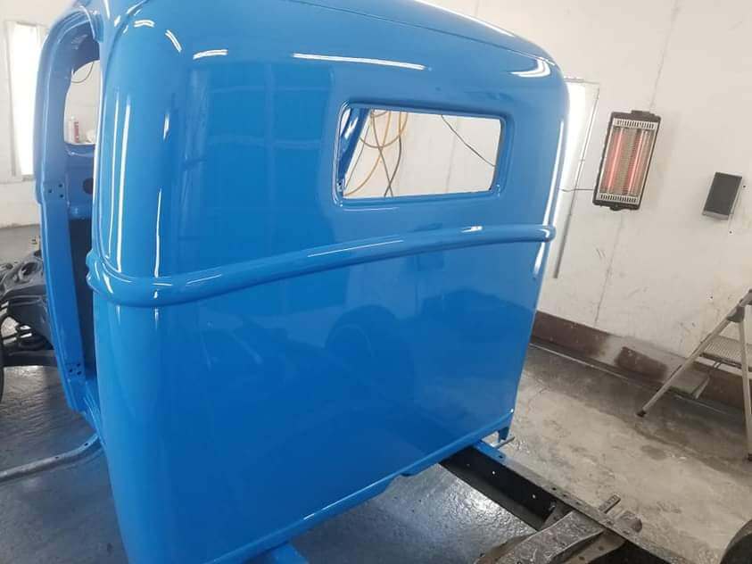 GRABBER BLUE 1939 CHEVROLET PICKUP CAR