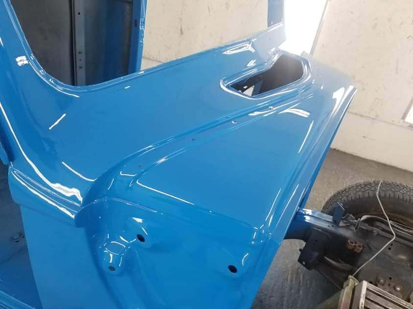 GRABBER BLUE 1939 CHEVROLET PICKUP CAR