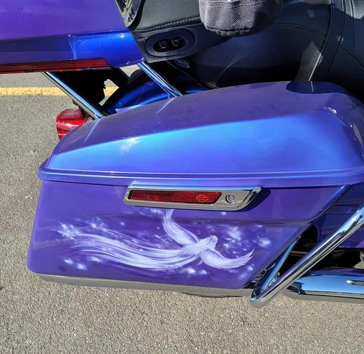 Tamco Paint Harley Davidson Motorcycle Stellar Blue