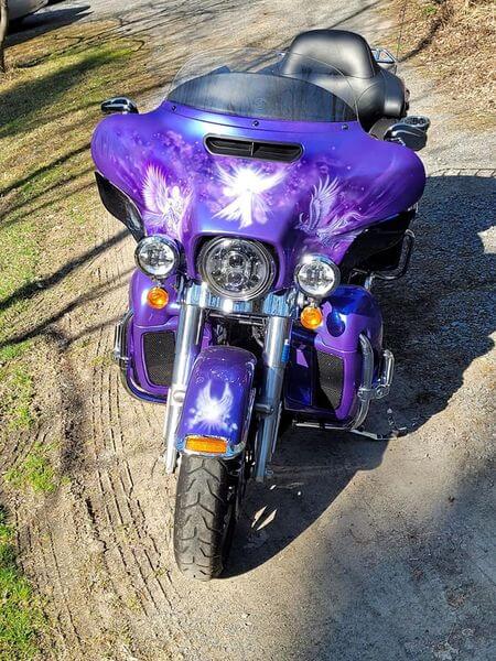 Tamco Paint Harley Davidson Motorcycle Stellar Blue