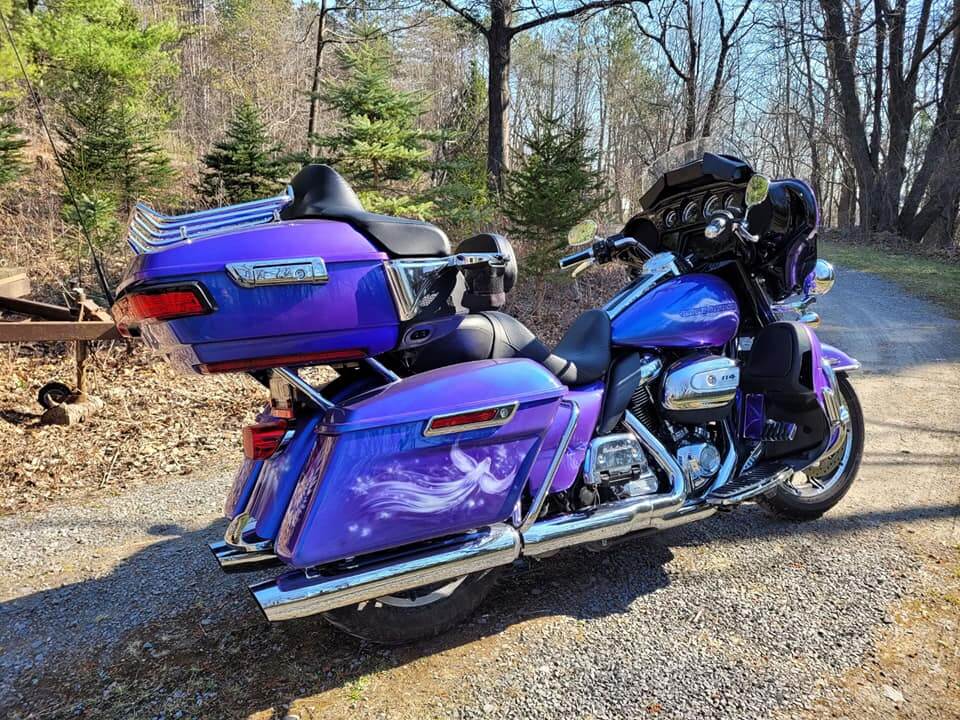 Tamco Paint Harley Davidson Motorcycle Stellar Blue