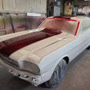 rock it red 1965 chevrolet el camino