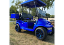 Blue Nitrous Golf Cart