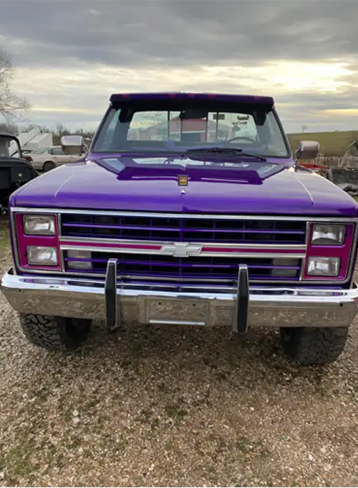 Purple Pop Pearl Chevrolet Silverado