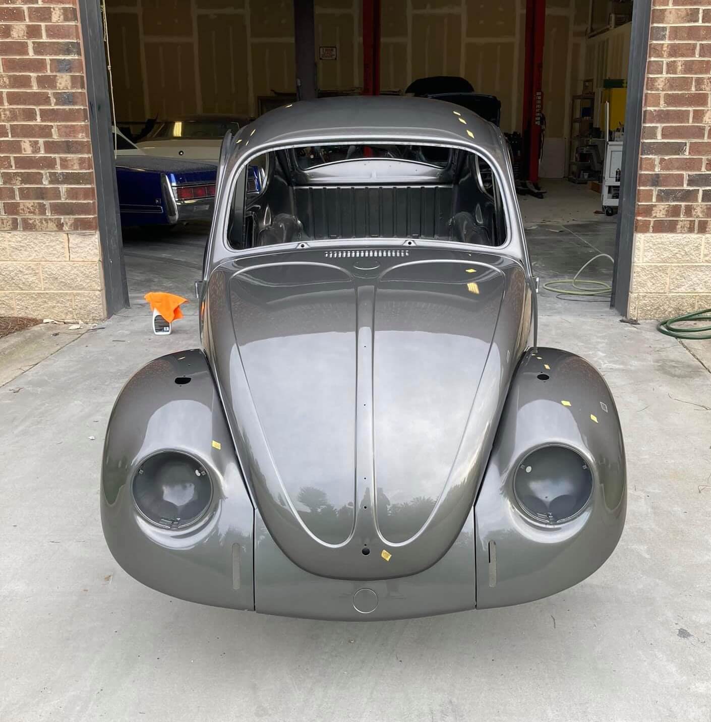 VW Beetle Pepper Gray OEM High Impact Single Stage