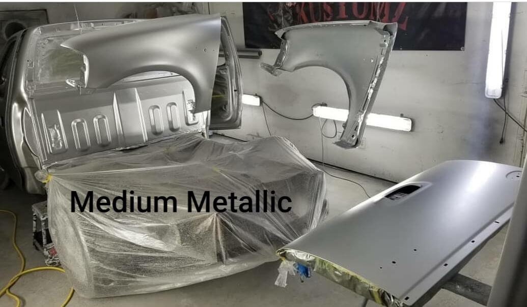 Slick Silver Metallic Toyota Hiliux