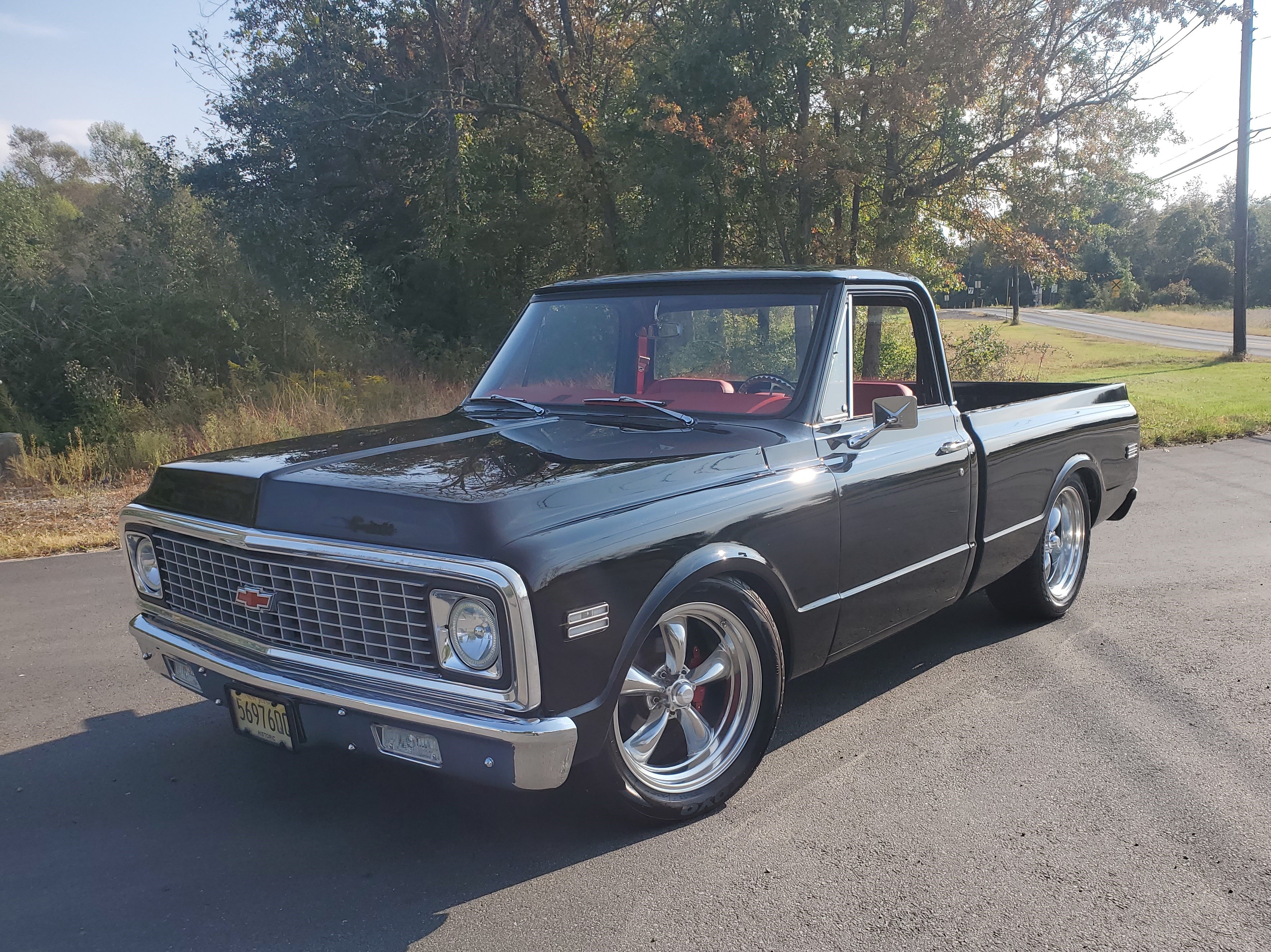 Tamco Paint 1972 Chevrolet C10 Murdered Out Black