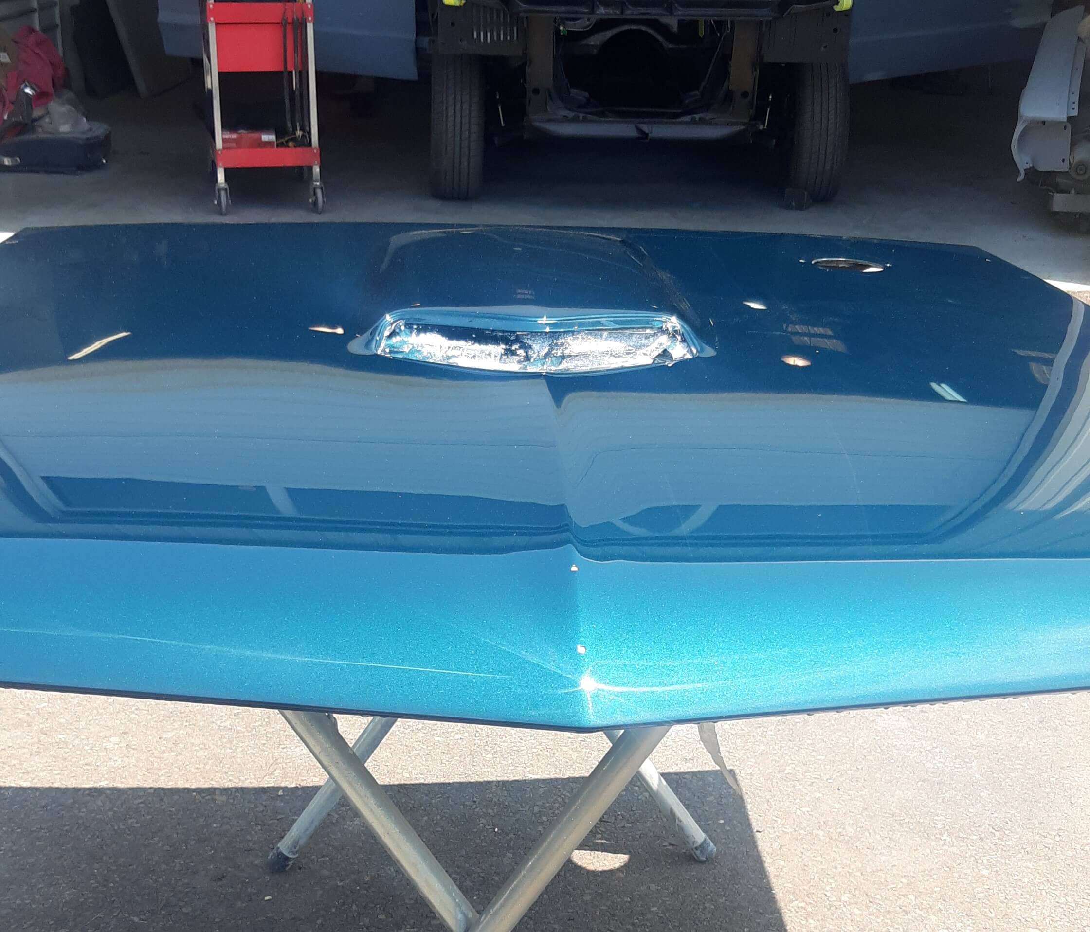 GM Dark Tahoe Turquoise Metallic Car