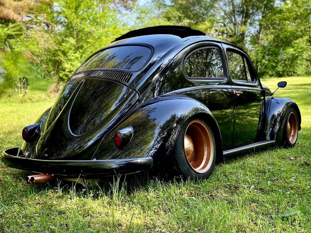 Tamco Paint Volkswage Beetles Murdered Out Black