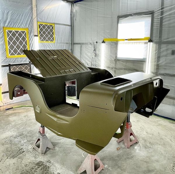 Chrysler Olive Drab (Flat) | FH / 7471 | 1968-1985 | OEM Basecoat
