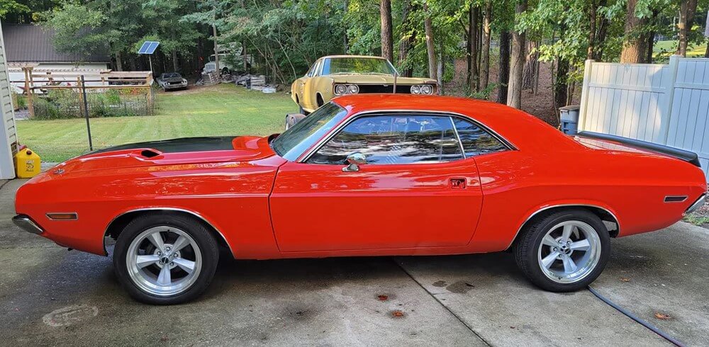 Tamco Paint 1970 Dodge Challenger Tamco Throwback Hemi Orange