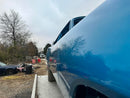 Bright Blue Metallic Car
