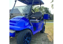 Blue Nitrous Golf Cart