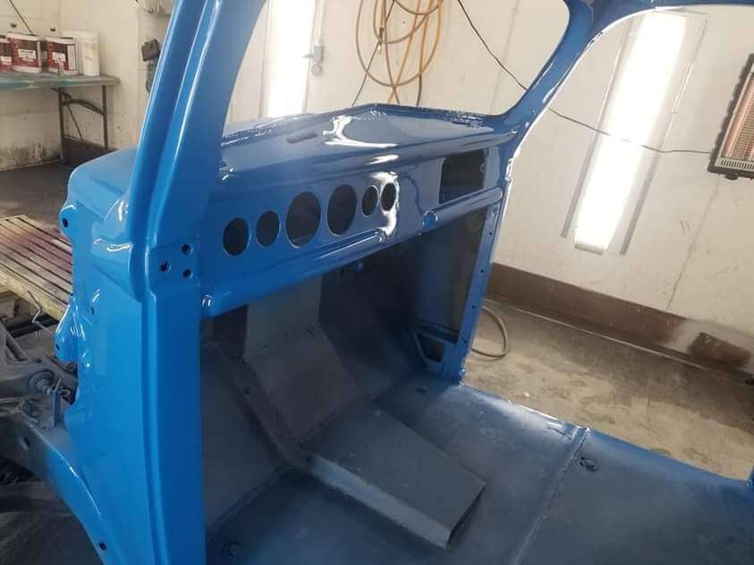 GRABBER BLUE 1939 CHEVROLET PICKUP CAR