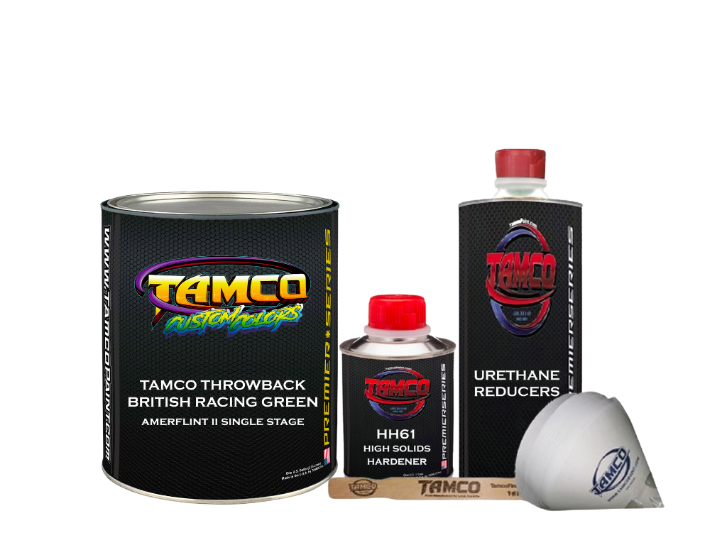 Tamco Throwback Custom Color British Racing Green Quart Amerflint II Single Stage