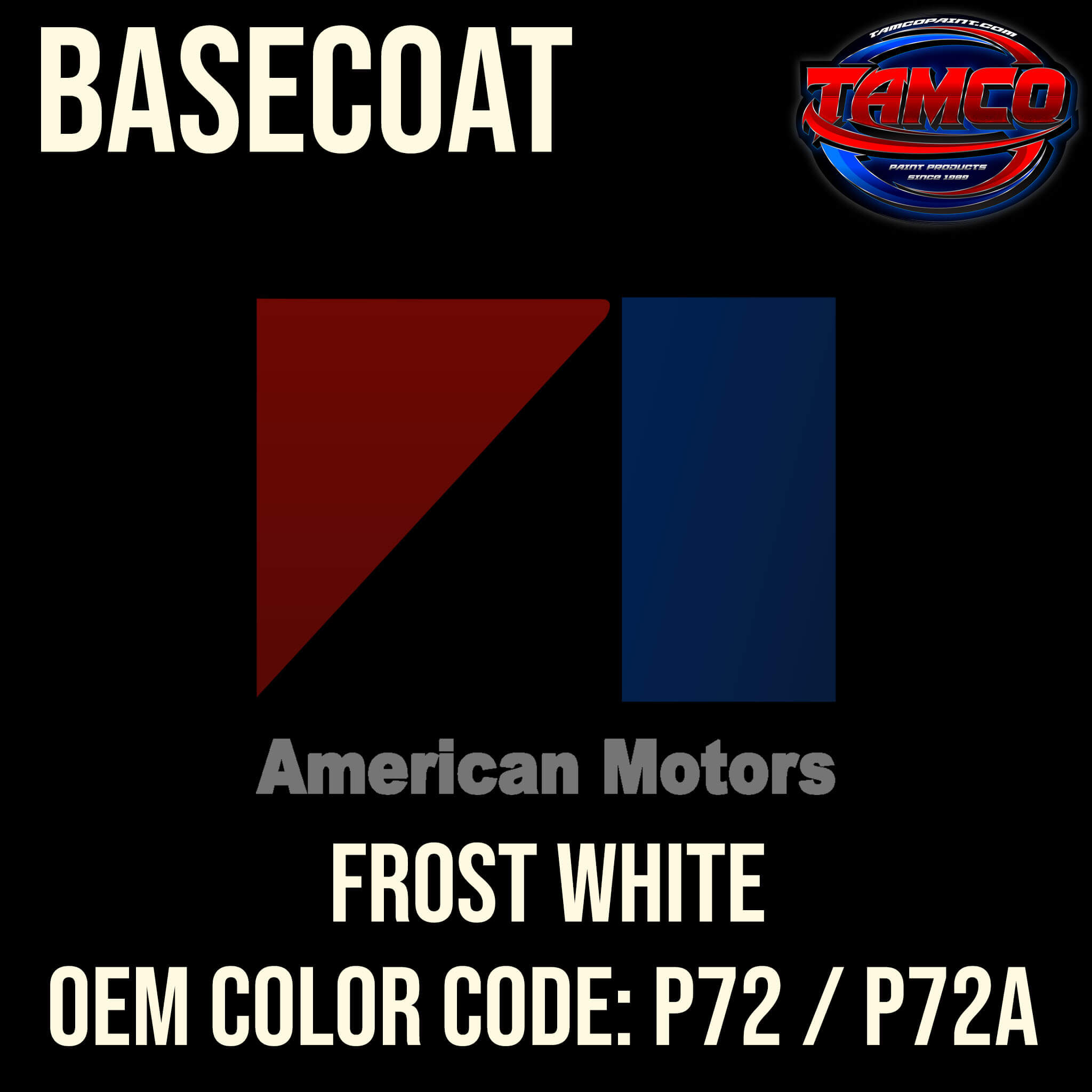 FROST WHITE OEM BASECOAT