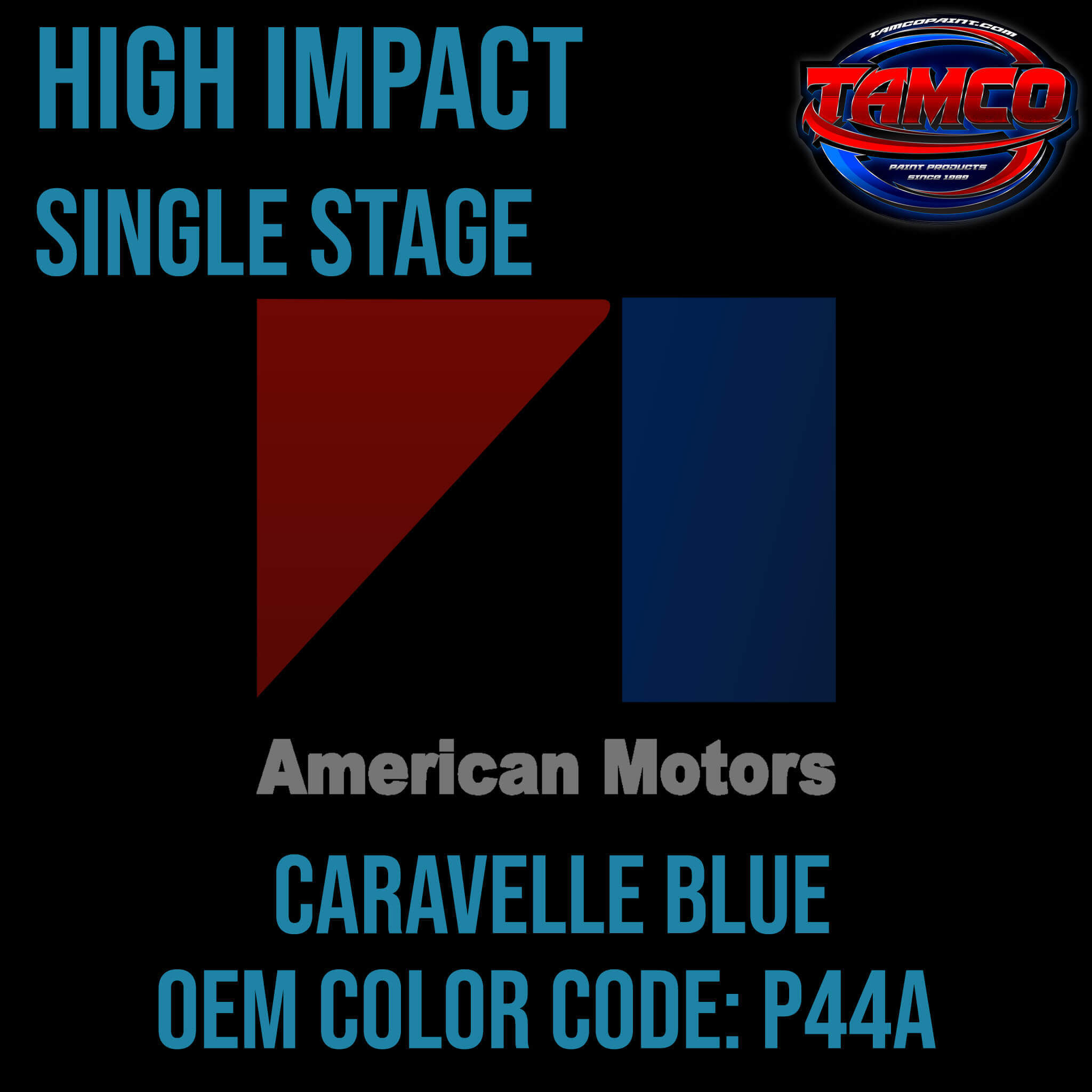 AMC Caravelle Blue | P44A | 1968 | OEM High Impact Series Single Stage