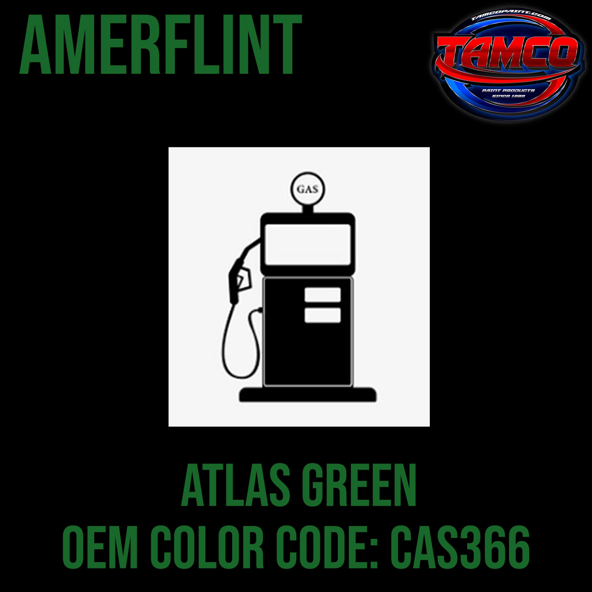 Atlas Green OEM Amerflint II Singlestage