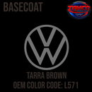 Tamco Paint Volkswagen Tarra Brown  Code L571  OEM Basecoat