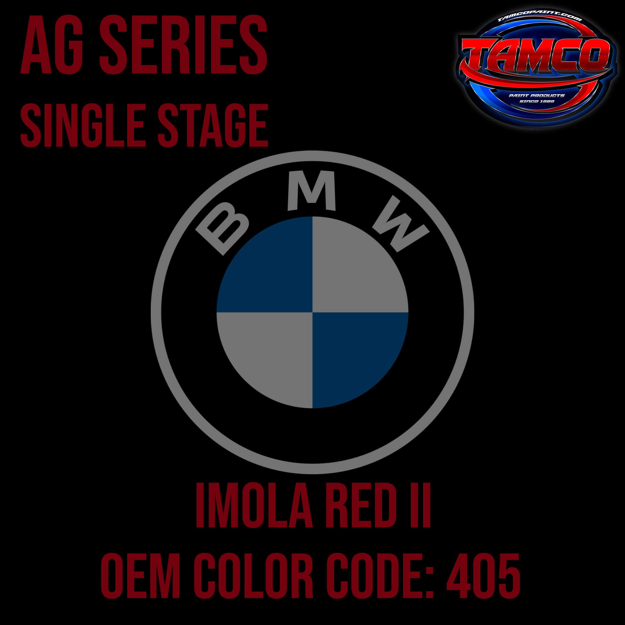 BMW IMOLA RED II AG SERIES SINGLE STAGE