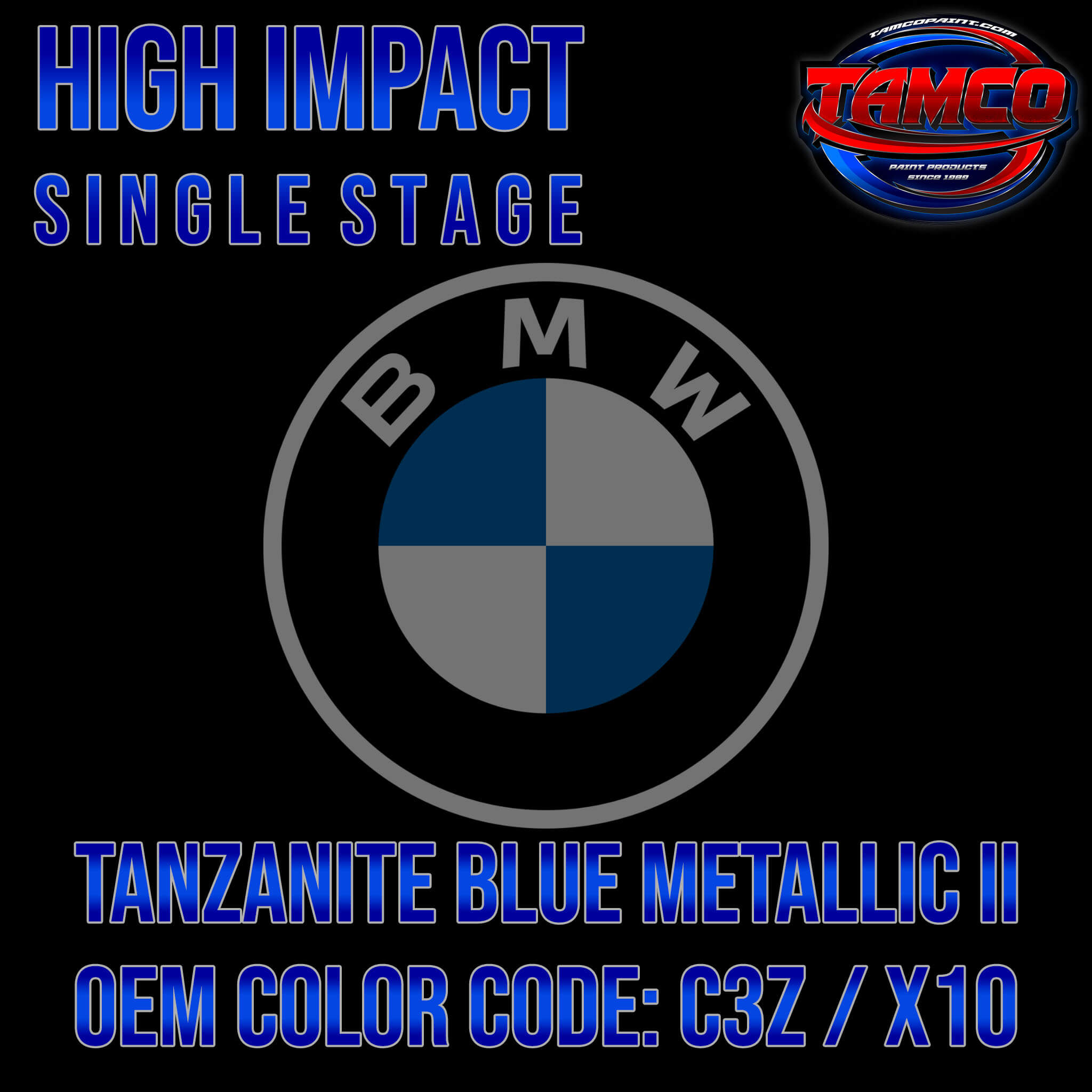 BMW Tanzanite Blue Metallic II
