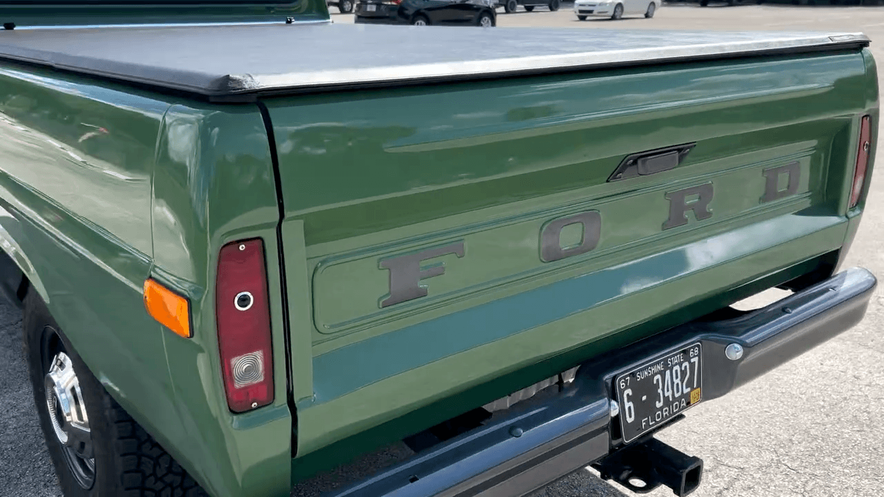 Tamco Paint Ford Boxwood Green Basecoat in 1967 Ford F250