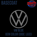 Tamco Paint Volksawagen VW Blue Code L633 OEM Basecoat