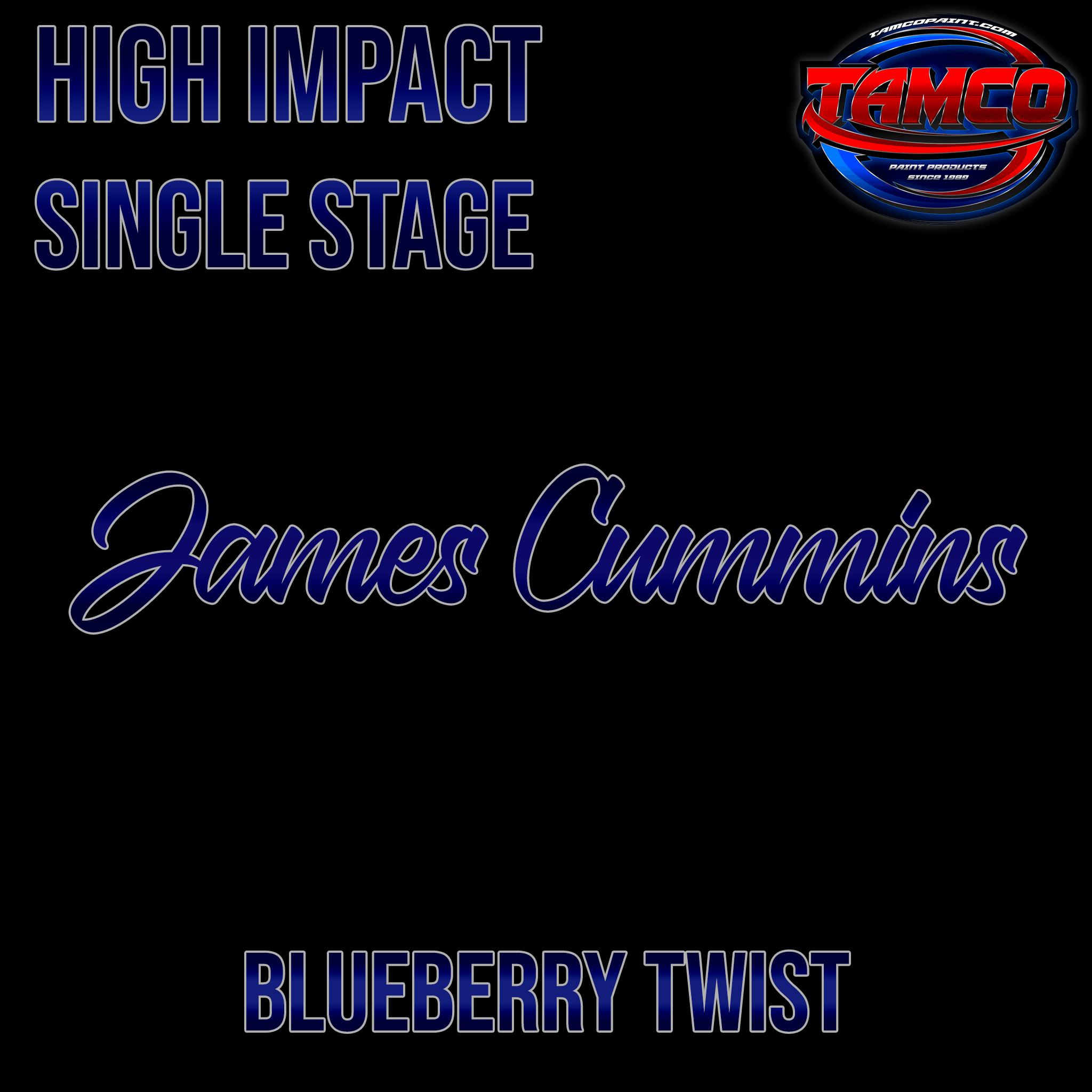 Tamco Paint Customer Color Blueberry Twist High Impact Single Stage