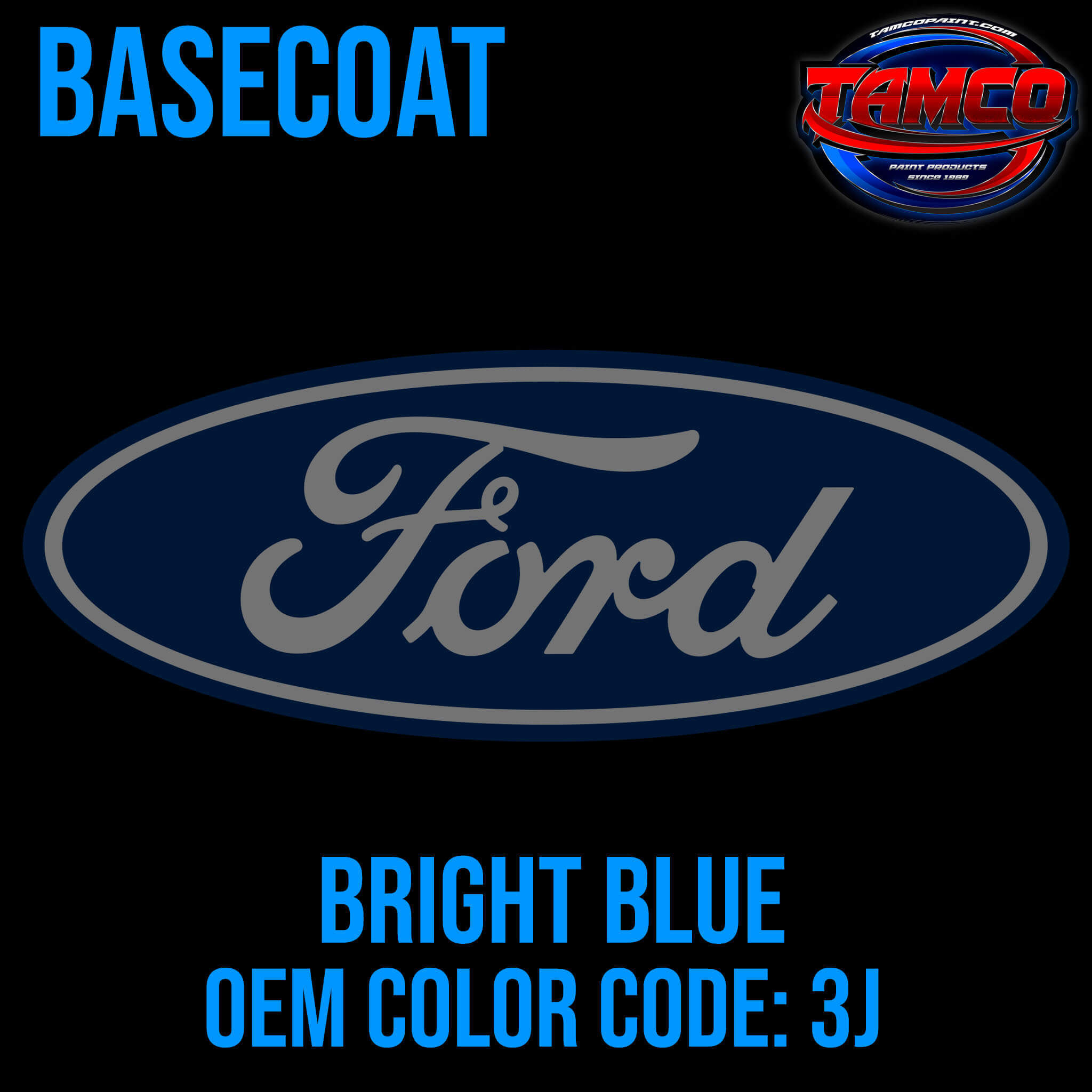 Bright Blue OEM Basecoat