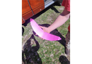 Tamco Paint Metal Part You Can't Sit With Us Pink