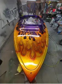 Tamco Paint Candy Concentrates in Boat