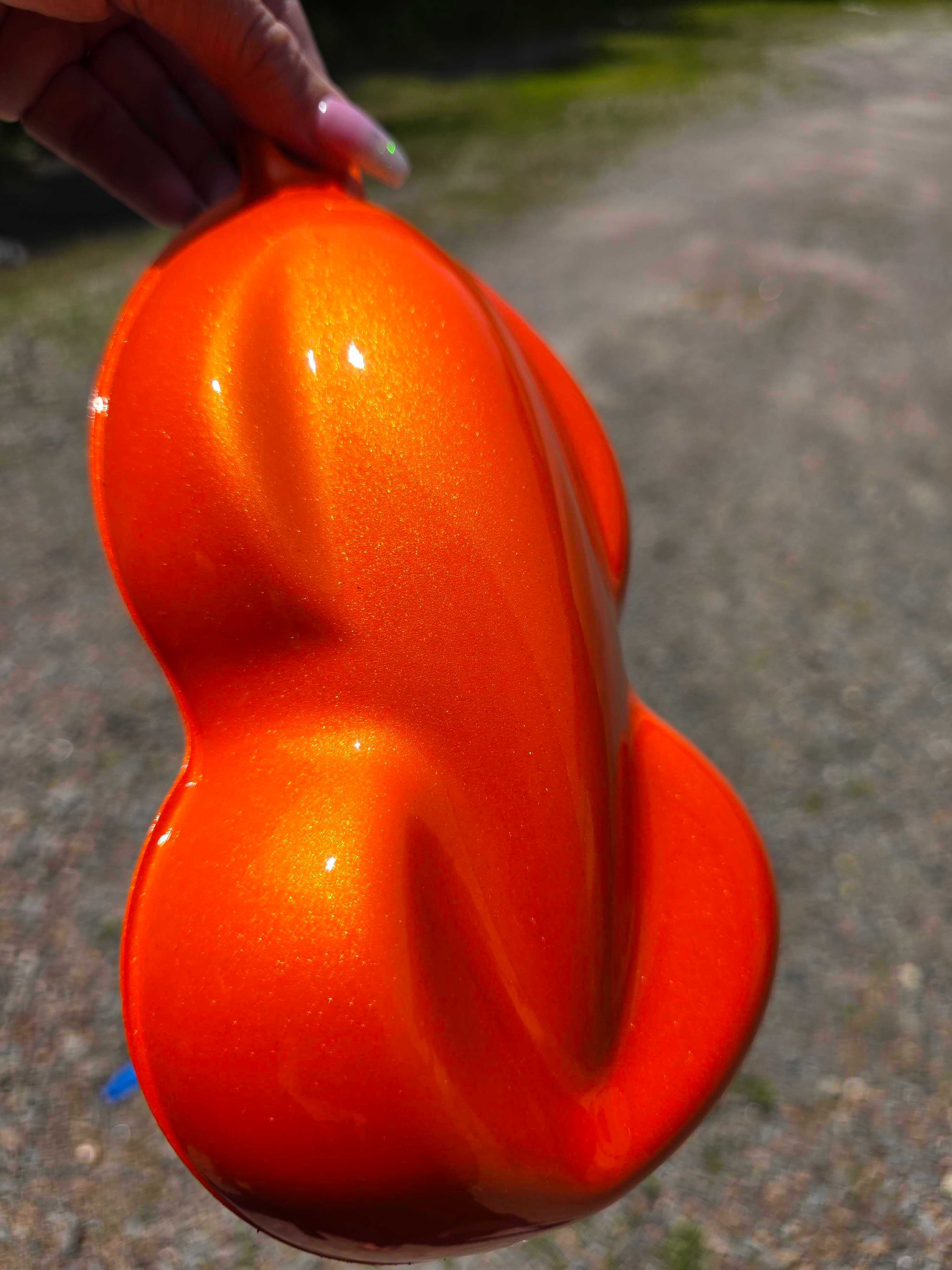 Hot Lava Candy Pearl Basecoat Speed Shape