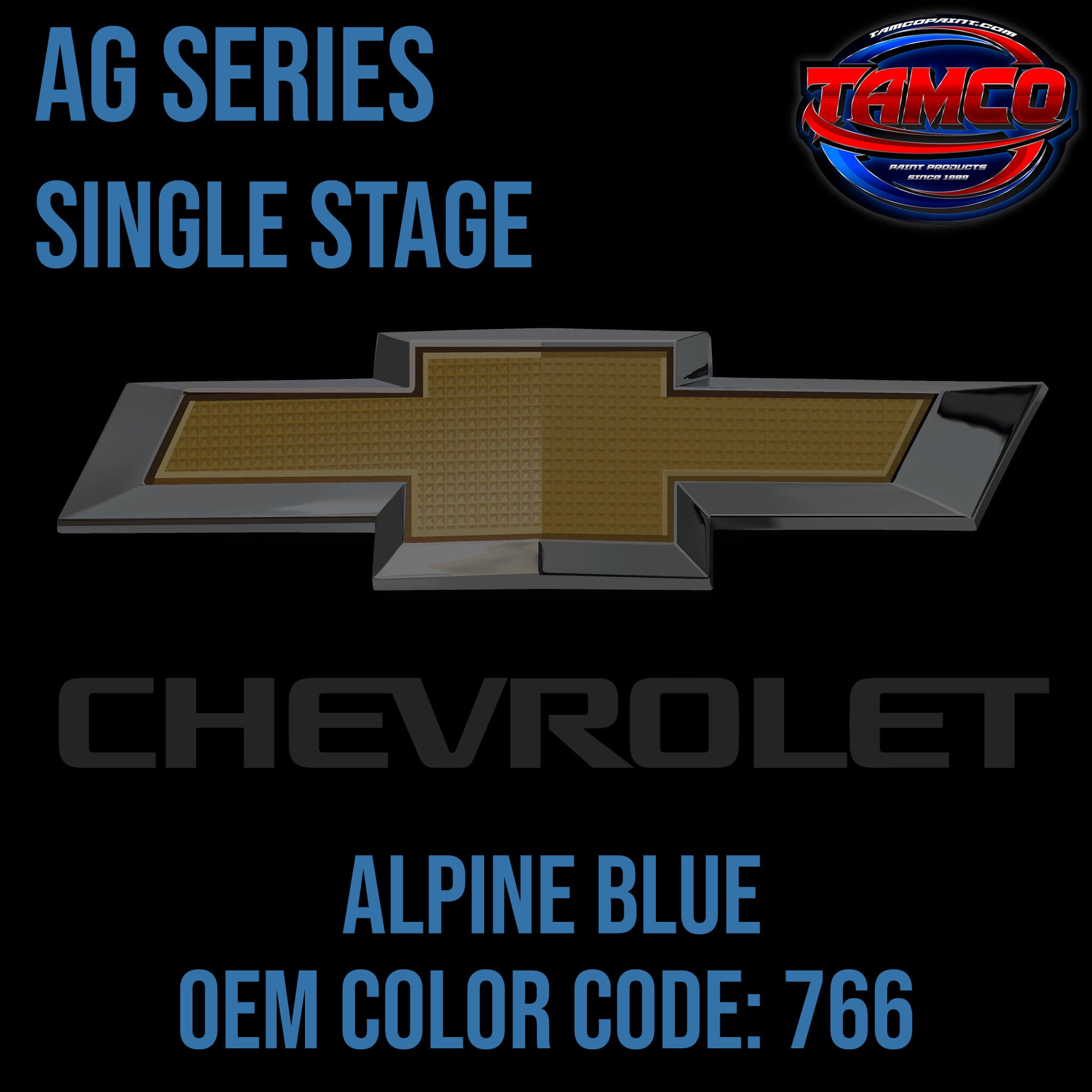 CHEVROLET ALPINE BLUE AG SERIES
