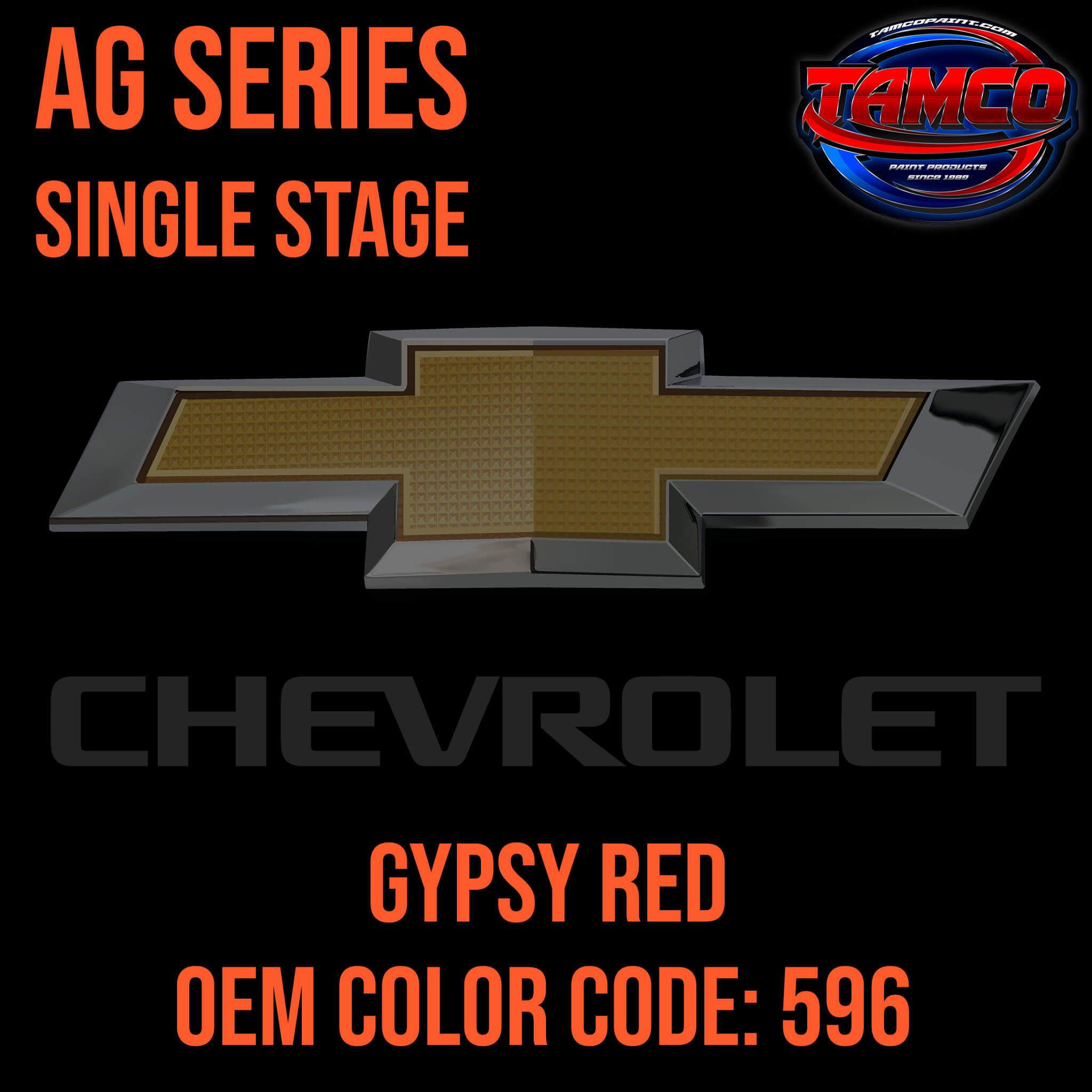 CHEVROLET GYPSY RED AG SERIES SINGLE STAGE