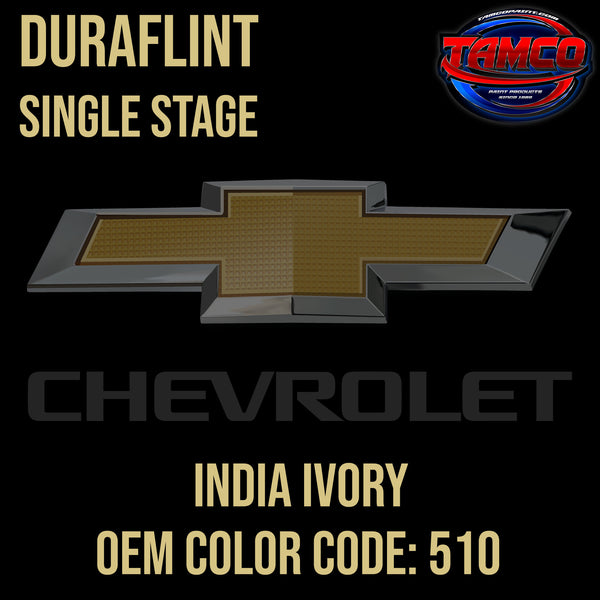 Chevrolet India Ivory | 510 | 1953 | OEM DuraFlint Series Single Stage