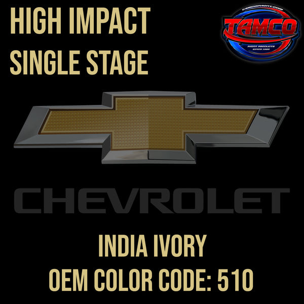 Chevrolet India Ivory | 510 | 1953 | OEM High Impact Single Stage