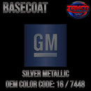 GM Silver Metallic OEM Basecoat